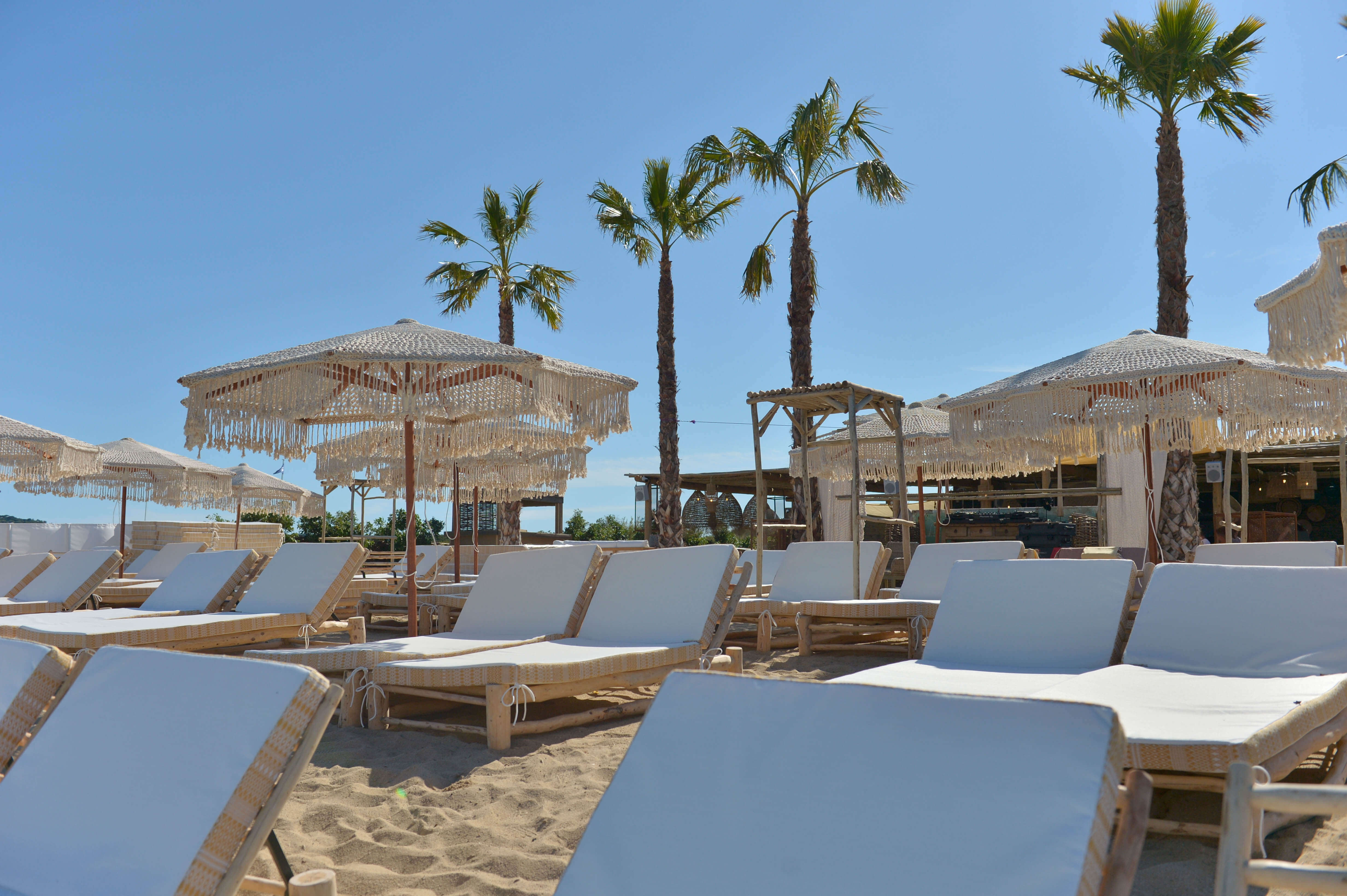 Verde Beach - an outrageous beach club in Saint-Tropez - Provence